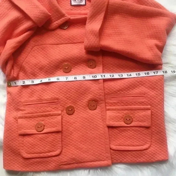 Juicy Couture Quilted Peter Pan Collar Peacoat - Picture 5 of 7